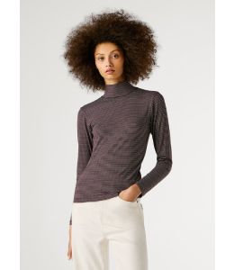 Rollkragenshirt PEPE JEANS Binty Marl Grey