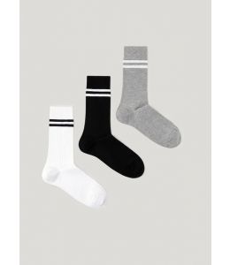 Socken PEPE JEANS Rib Multi 3er Pack
