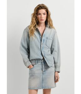 Hemdjacke PEPE JEANS Denim Soft Ecru