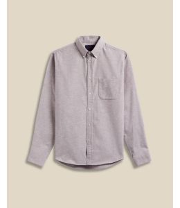 Hemd PORTUGUESE FLANNEL Brushed Oxford Bordeaux