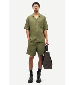 Hemd SAMSØE & SAMSØE Oscar Burnt Olive