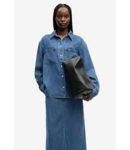 Jeanshemd SAMSØE & SAMSØE Sabexy Medium Denim Blue