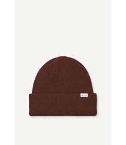 Woll Mütze SAMSØE & SAMSØE The Beanie Bitter Chocolate