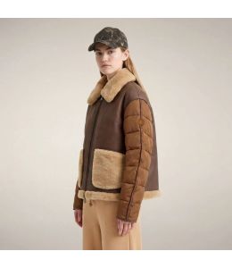 Puffer-Fliegerjacke SAVE THE DUCK Josette Hazelnut