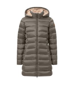 Mantel SAVE THE DUCK Clelia Mud Grey