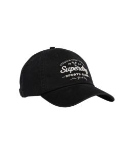 Kappe SUPERDRY Vintage Club Baseballcap Vintage Black