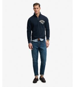 Sweater SUPERDRY Vintage Athletic Pullover Eclipse Navy