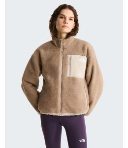 Wendbare Fleecejacke THE NORTH FACE Yumiori Timeless Taupe-Garnet
