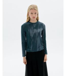 Langarmshirt THINKING MU Brisa Ombre Blue