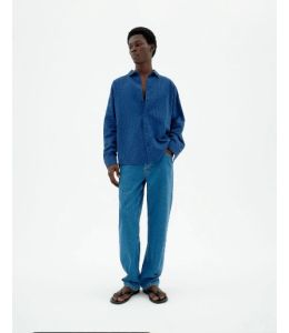 Hemd THINKING MU Haru Blue