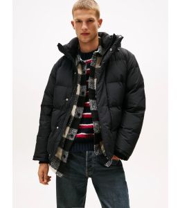 Puffer-Daunenjacke TOMMY HILFIGER Black