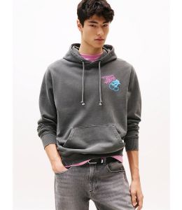 Hoodie TOMMY HILFIGER Black Neon