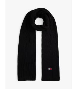 Heritage Rippstrick-Schal TOMMY HILFIGER Black
