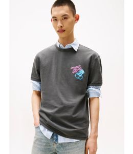 T-Shirt TOMMY HILFIGER Black Neon