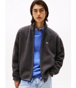 Teddy-Fleece Weste TOMMY HILFIGER Washed Black