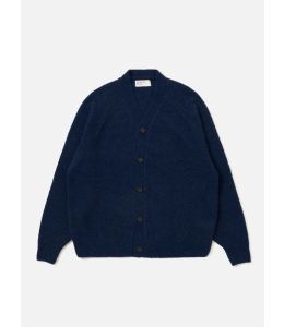Alpaka Strickjacke UNIVERSAL WORKS David Navy