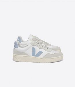 Sneaker VEJA V-90 Leather White Steel Men