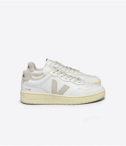 Sneaker VEJA V-90 Leather White Natural Woman