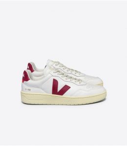 Sneaker VEJA V-90 Leather White Masala Woman