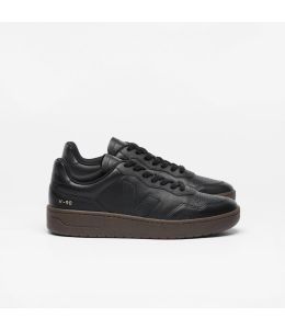 Sneaker VEJA V90 Leather Full Black Eagle Men