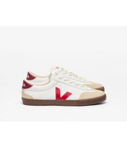 Sneaker VEJA Volley Leather White Pekin Bark Woman