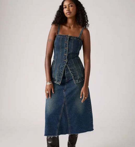 Top LEVI´S® Tailored Bustier Hinged Heart