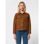 Lederjacke NUDIE JEANS Bettina Nubuck Camel