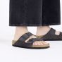 Sandalen BIRKENSTOCK Arizona Veloursleder Velvet Grey