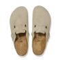 Clog BIRKENSTOCK Boston Veloursleder Faded Khaki