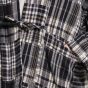 Kimonojacke DEDICATED Sickla Flannel Patchwork Black