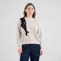 Pullover DEDICATED Arendal Long Cat Vanilla White
