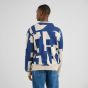 Pullover DEDICATED Mora Abstract Chaos Oat White