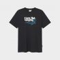 T-Shirt DEDICATED Stockholm Love Not Camping Black