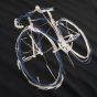 T-Shirt DEDICATED Stockholm Blue Strokes Bike Black