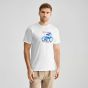 T-Shirt DEDICATED Stockholm Pedal Power White
