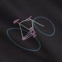 T-Shirt DEDICATED Stockholm Wonky Bike Black