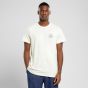 T-Shirt DEDICATED Stockholm Line Mountain Oat White