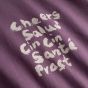 T-Shirt DEDICATED Stockholm Cheers Salud Berry Purple