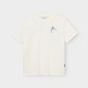 T-Shirt DEDICATED Stockholm Side Bike Off-White