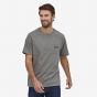 T-Shirt PATAGONIA Men's P-6 Label Pocket Responsibili-Tee