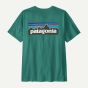 T-Shirt PATAGONIA P-6 Logo Gem Green