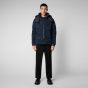 Cord Steppjacke SAVE THE DUCK Albus Blue Black