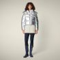 Steppjacke SAVE THE DUCK Giselle Icons Silver