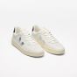 Sneaker VEJA V-90 Leather White Silver Black Women