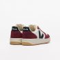 Sneaker VEJA V-10 Leather White Black Amarante Men