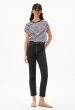 T-Shirt ARMEDANGELS Idaara Stripes White-Black