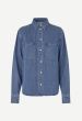 Jeanshemd SAMSØE & SAMSØE Sabexy Medium Denim Blue