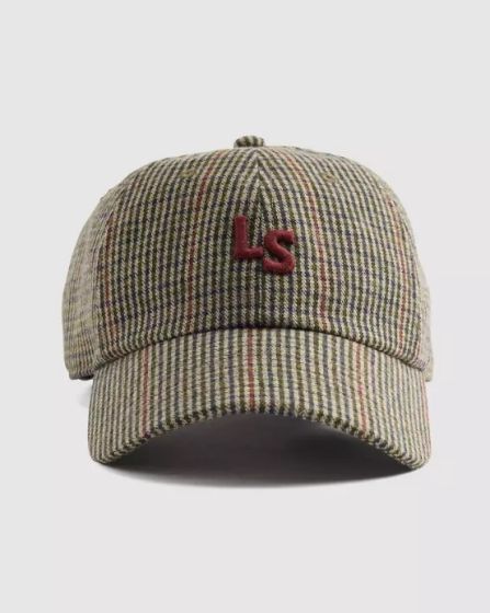 Kappe LEVI´S® Monogramm Houndstooth Black White