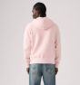 Kapuzensweater LEVI´S® Authentic Hoodie Garment Dye Au Naturel - Rosa