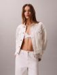 Jeansjacke CALVIN KLEIN Chalk White